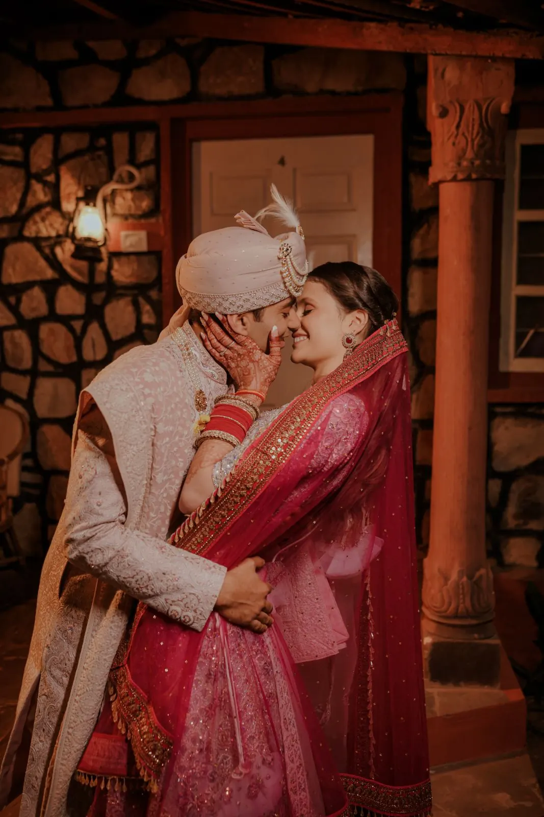 Nataly & Vishal, photographed by Laal Ishq