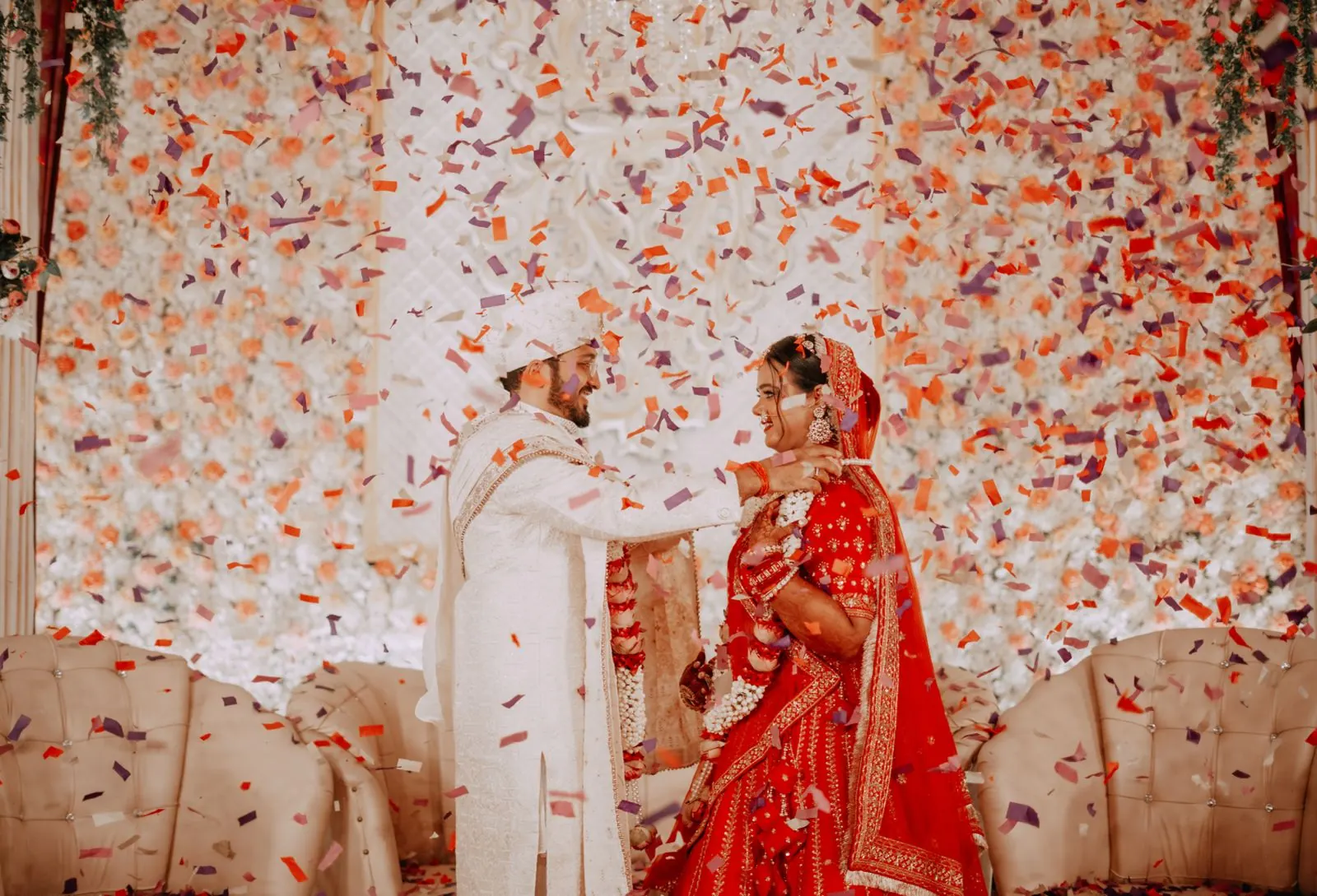 Shubham & Riya, photographed by Laal Ishq